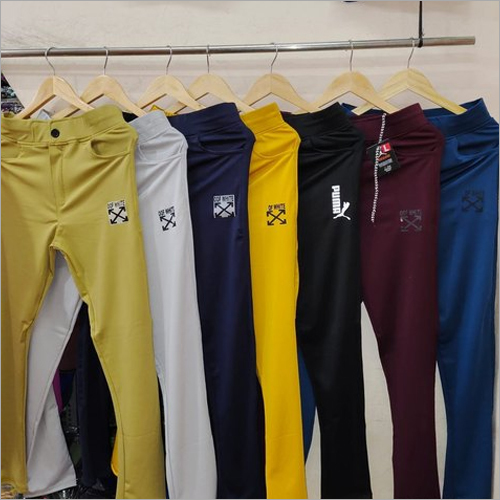 Mens 4 Way Lycra Track Pants