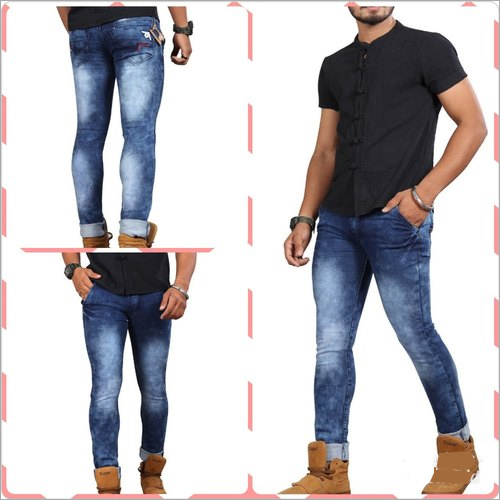 Mens Regular Fit Denim Jeans