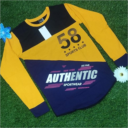 Mens Full Sleeve Printed T-Shirts