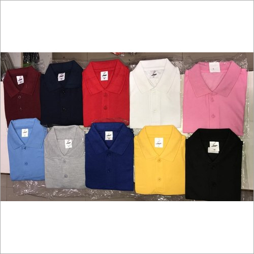 Mens Plain Polo T-Shirts