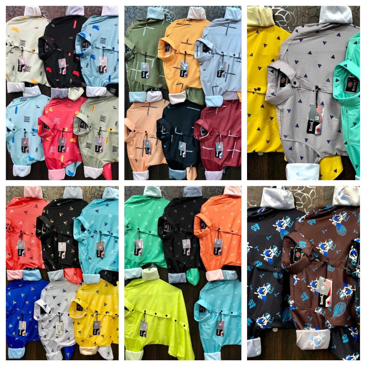 Mens Slim Fit Printed Shirts