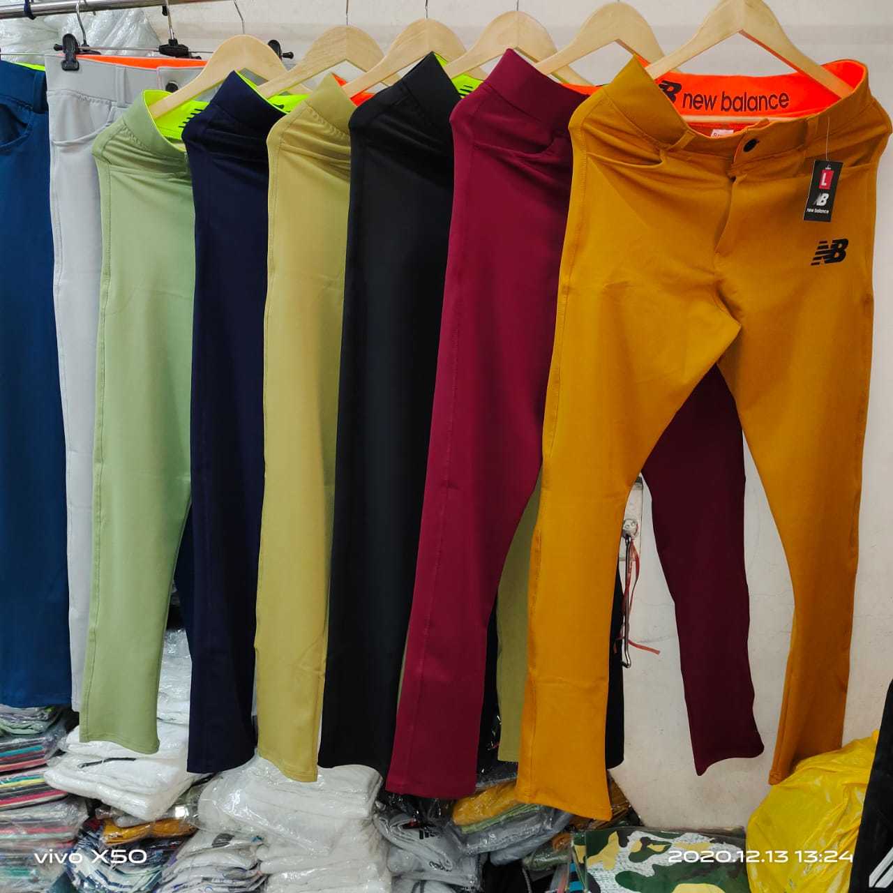 Mens 4 Way Lycra Track Pants