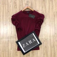 Mens Round Neck Lycra T-Shirts