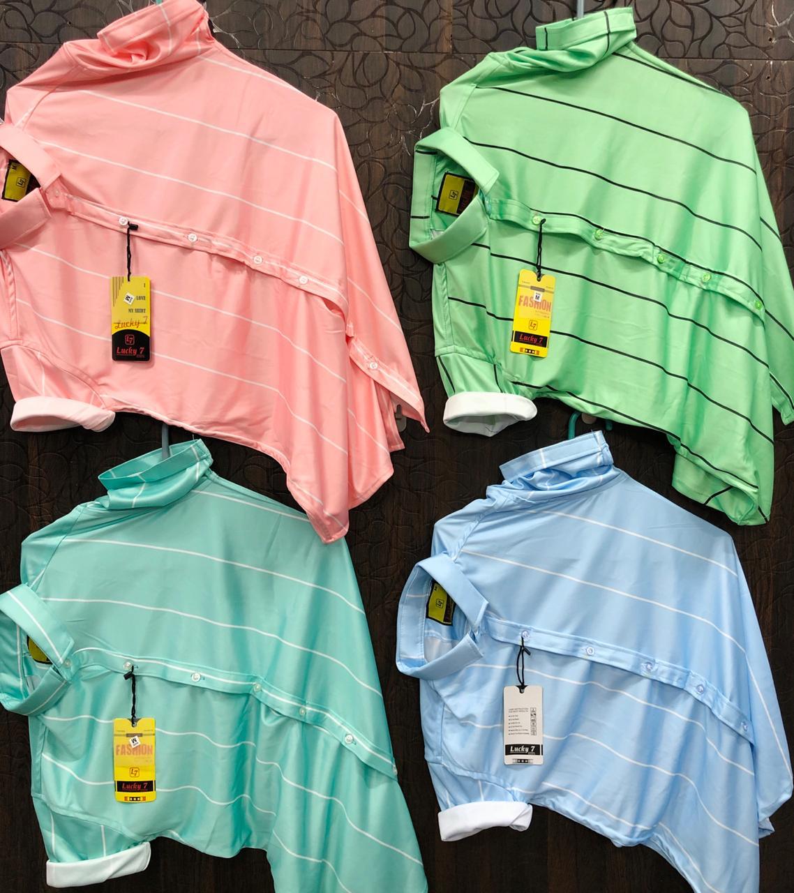 Mens Lycra Printed Shirts