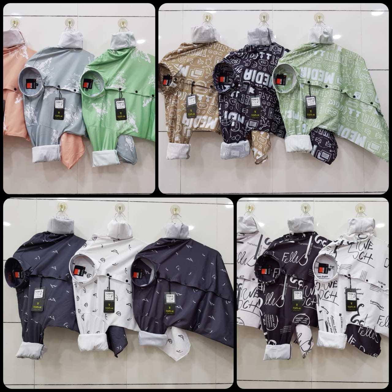 Mens Regular Fit Printed Shirts