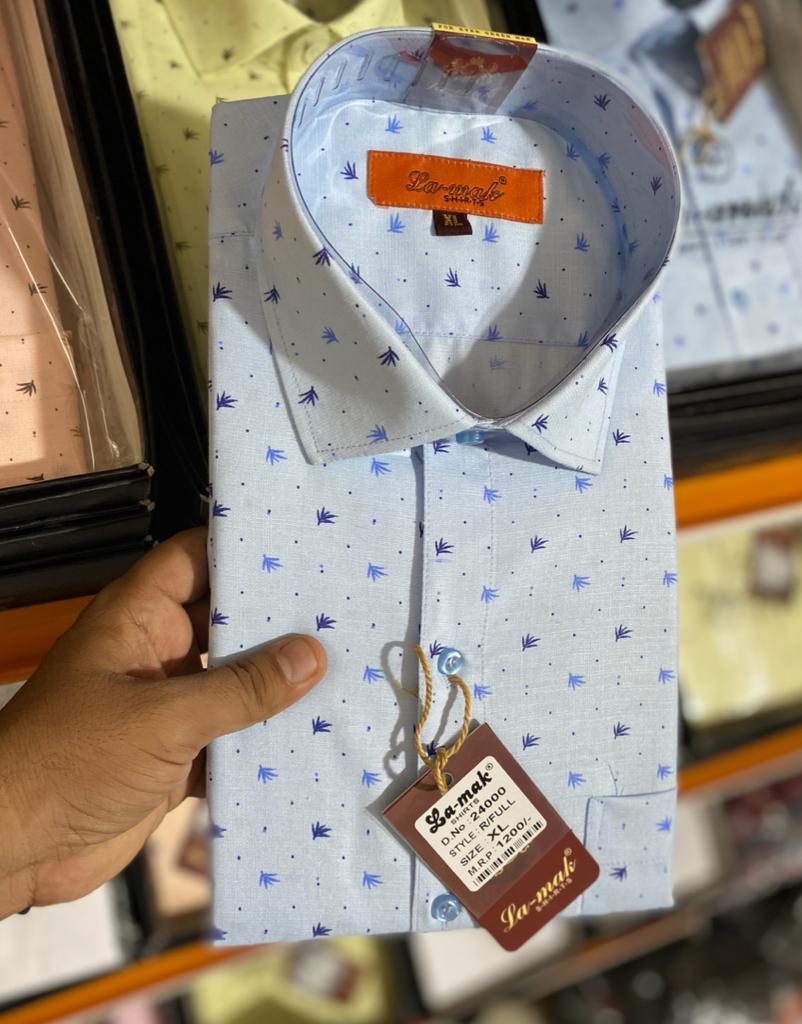 Mens Soft Cotton Printed Shirts