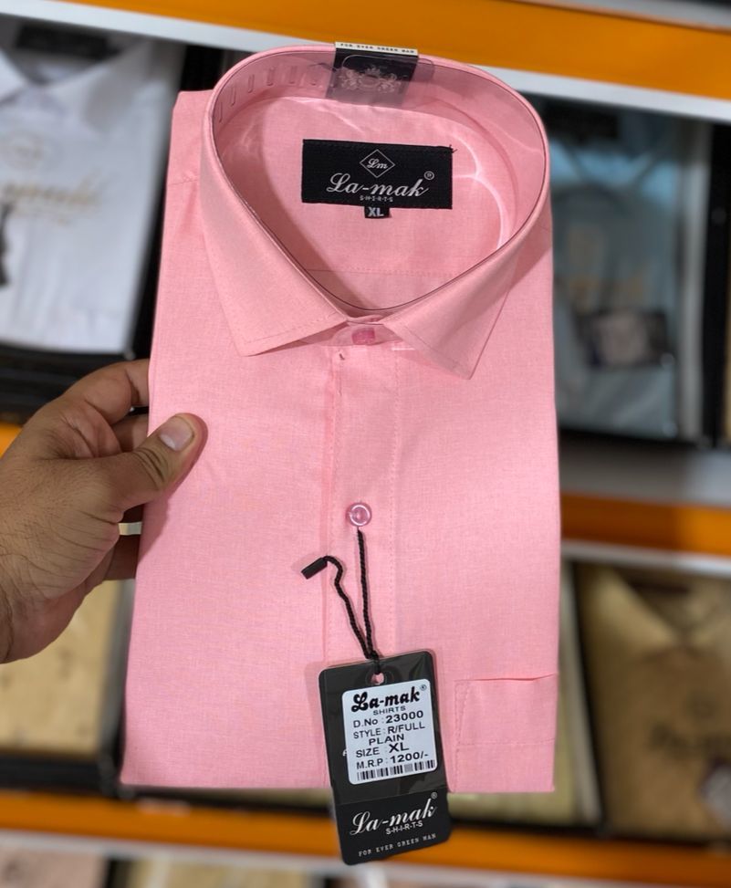 Mens Plain Full Sleeve Shirt