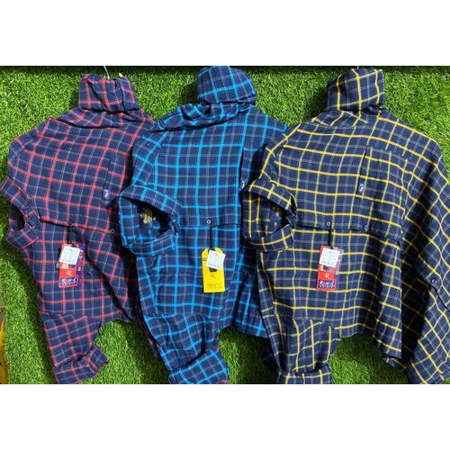 Men Check Shirt