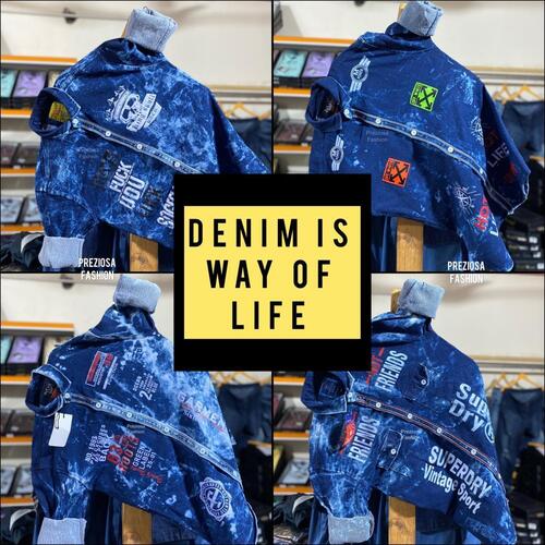 Denim Men Shirt