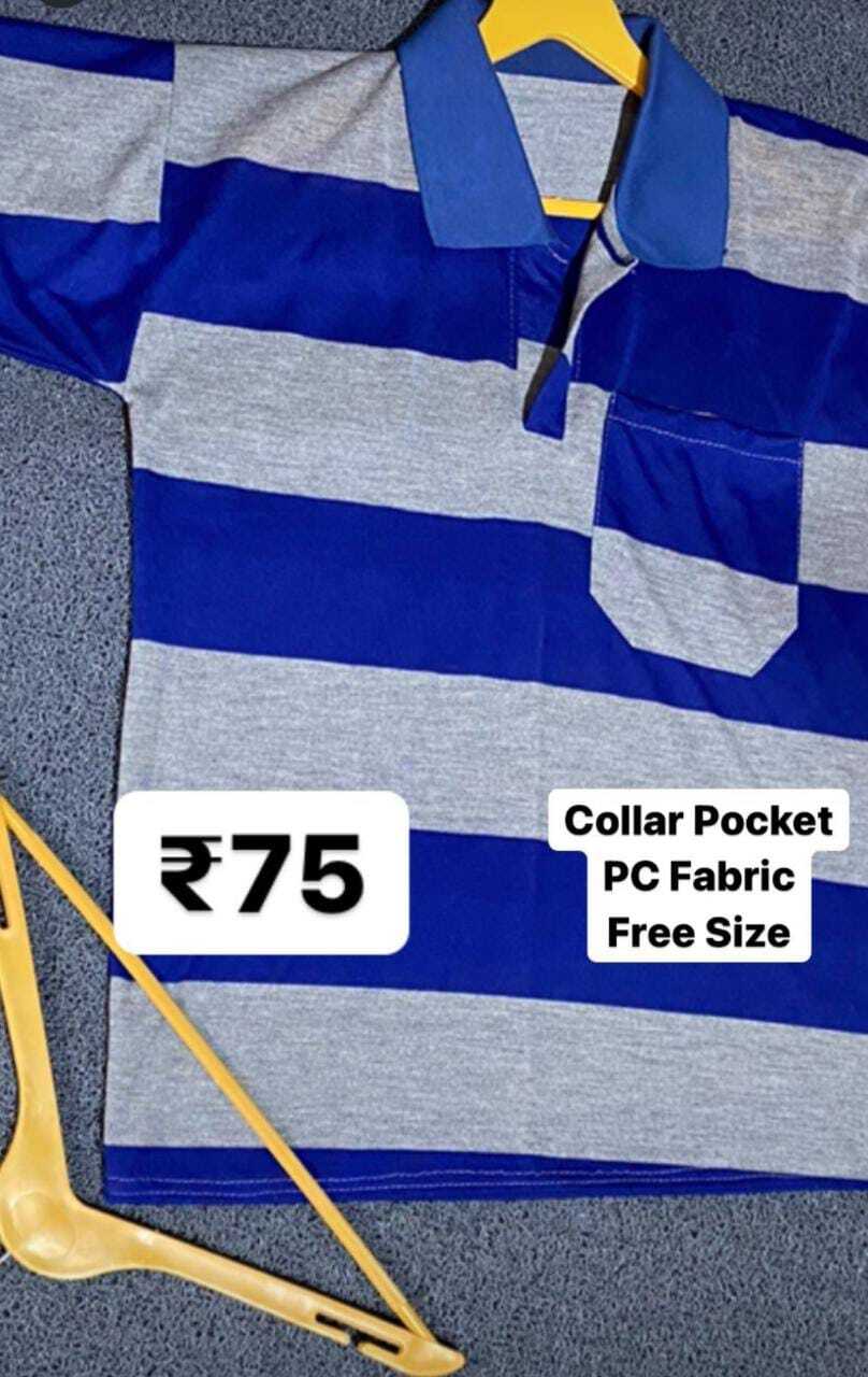 Collar Pocket T Shirt
