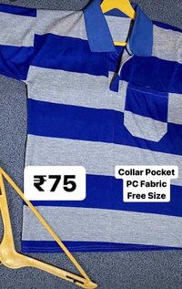 Collar Pocket T Shirt