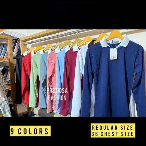 Collar Full Sleeve T shirt